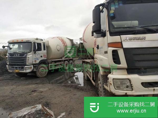 湖南出售二手福田大12方攪拌車