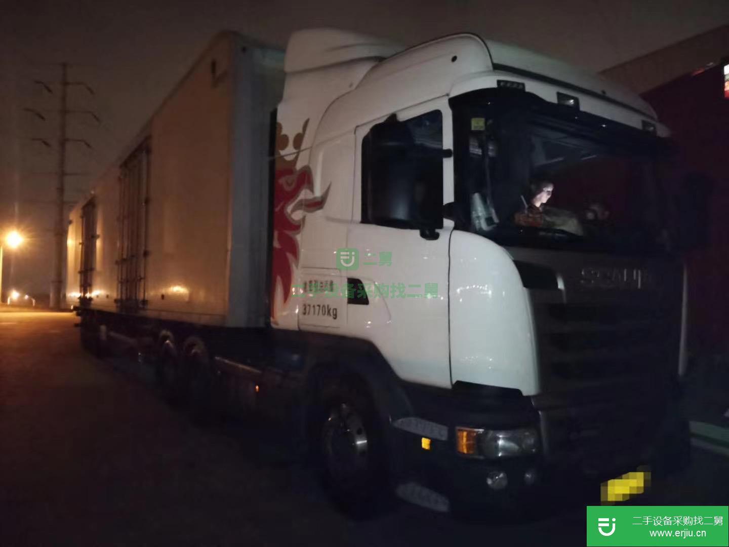 江西出售二手斯堪尼亞箱式貨車