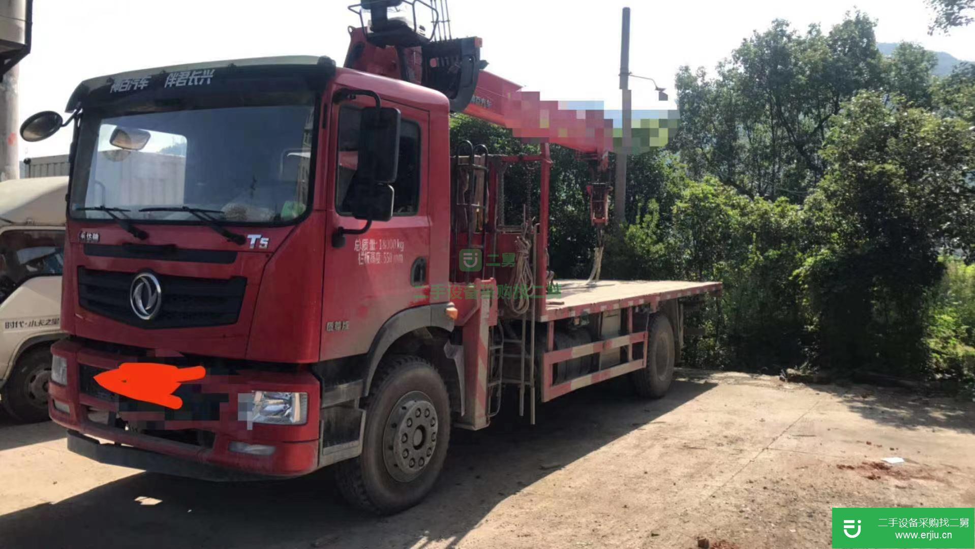 湖北出售二手東風華神隨車吊