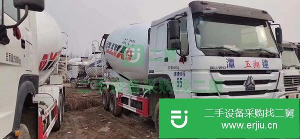 內蒙古出售二手德龍攪拌車