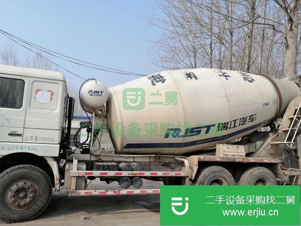 江蘇出售二手大14方德龍攪拌車