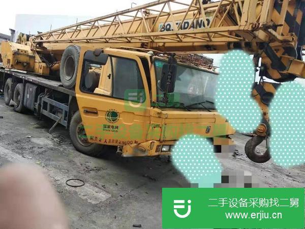 山東出售二手徐工十二噸四節臂汽車吊