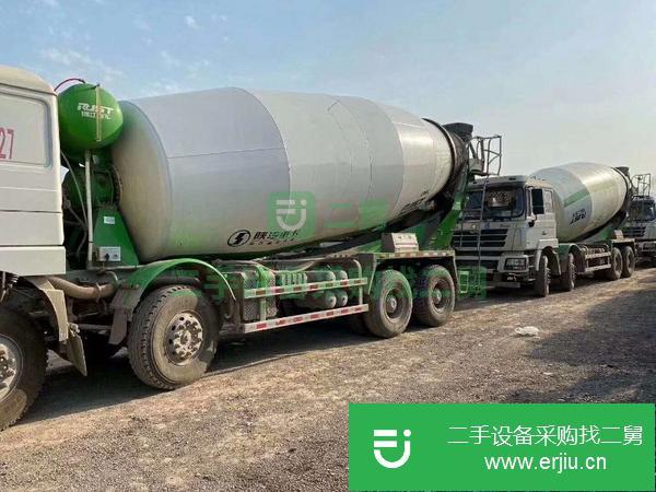 吉林出售二手德龍22方混凝土攪拌車