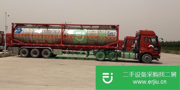 河南出售二手一汽解放J6P油罐車