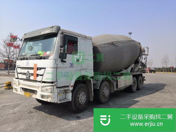 山東出售二手豪沃攪拌車