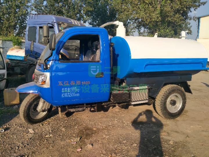 山西出售二手的農用三輪工程類加重型吸糞車