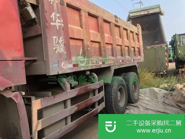 寧夏出售二手豪沃國四自卸車