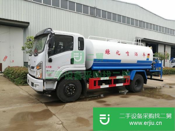 湖北出售二手10噸降塵灑水車