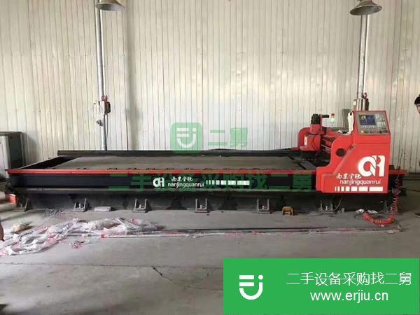 北京出售二手南京全銳QR-D4米數(shù)控薄板開(kāi)槽機(jī)