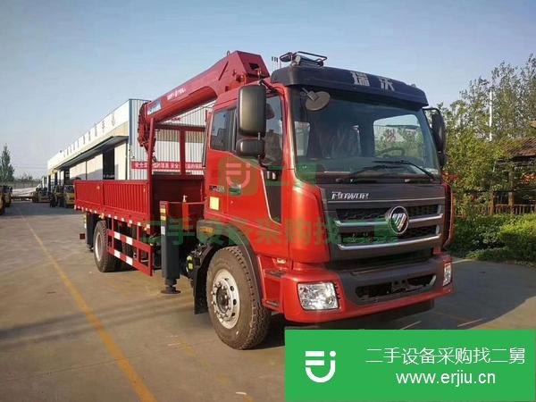 湖北出售二手8噸隨車吊