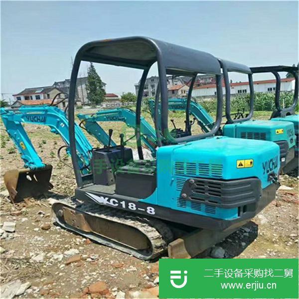 重慶出售二手玉柴微型挖掘機