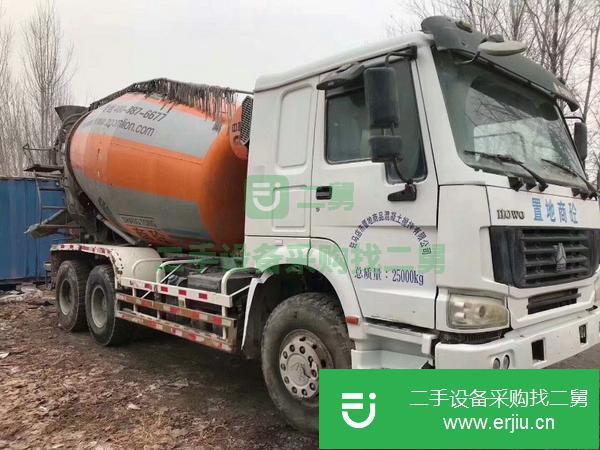 云南出售二手大12方豪沃攪拌車