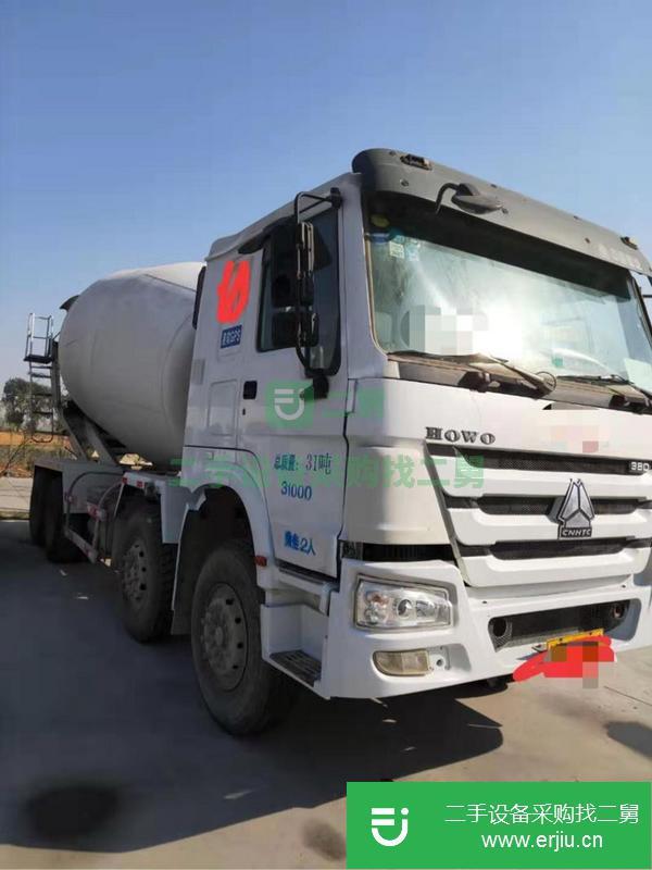 江蘇出售二手豪沃攪拌車，帶一年大保險，包提檔