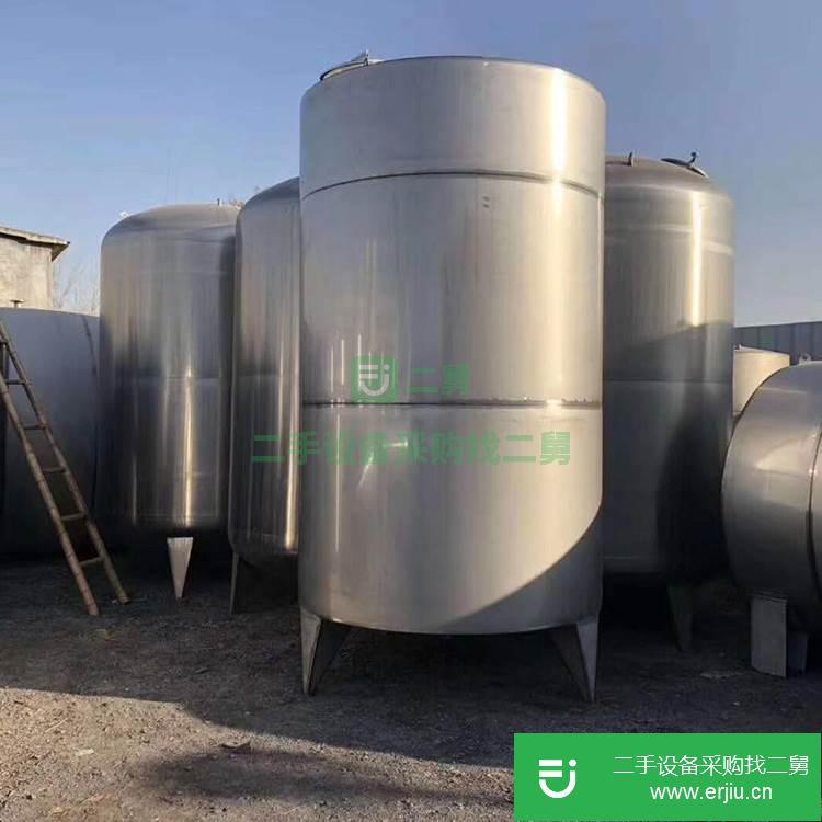 山東出售二手立式不銹鋼儲罐