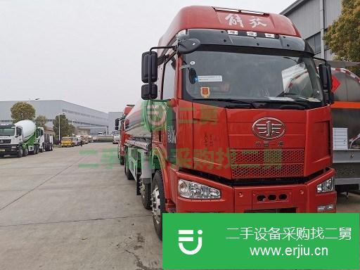 湖北出售二手解放前四后八油罐車