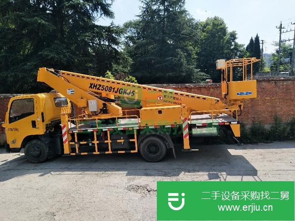 陜西出售二手高空作業(yè)工程車(chē),9成新,21.5米高。