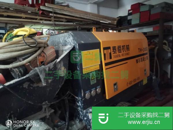 四川出售二手18年45kw細石電拖泵