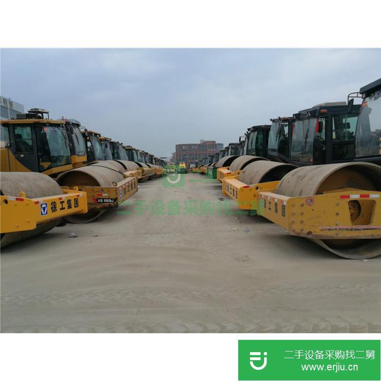 山東出售二手山工20噸振動壓路機