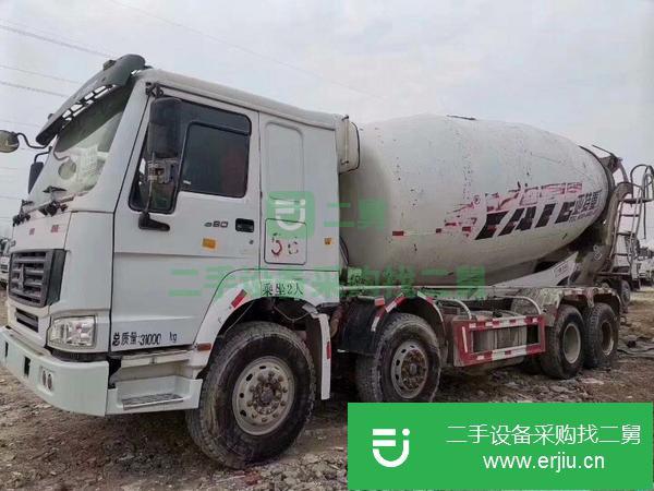 北京出售二手豪沃混泥土攪拌車