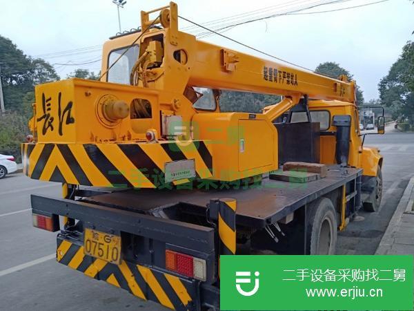 貴州出售二手長江十噸汽車吊