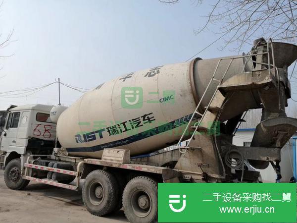 江蘇出售二手大14方德龍攪拌車