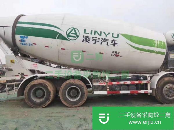 黑龍江出售二手豪沃攪拌車國五18立方