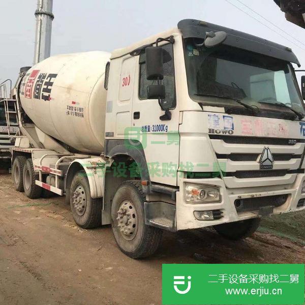 山東出售二手豪沃攪拌車