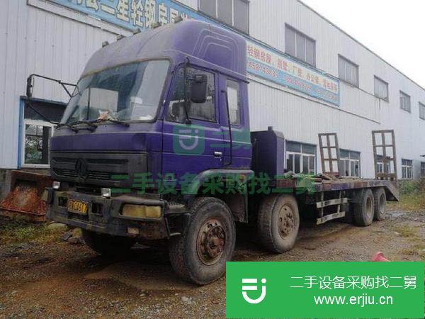 安徽出售二手前四后八平板拖車