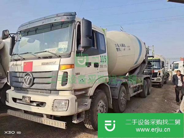 山東出售二手歐曼前四后八攪拌車