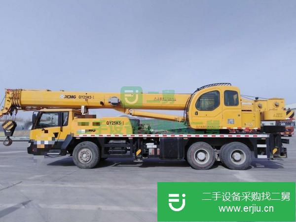 甘肅出售二手徐工吊車，原車原版，審車到21年