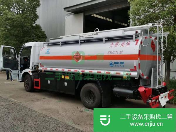 陜西出售二手國六東風5噸油罐車