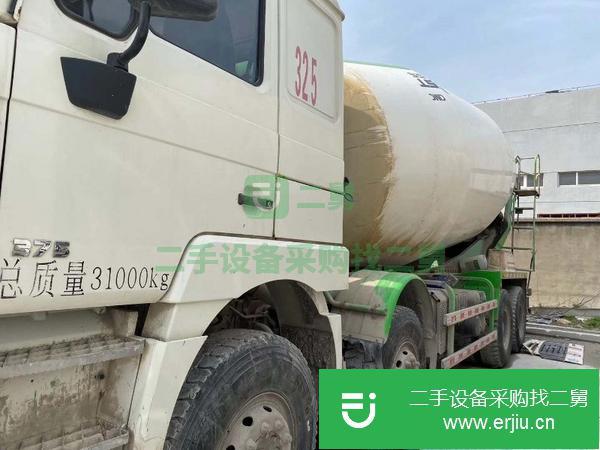 山東出售二手20方德龍攪拌車 手續齊全 包提檔