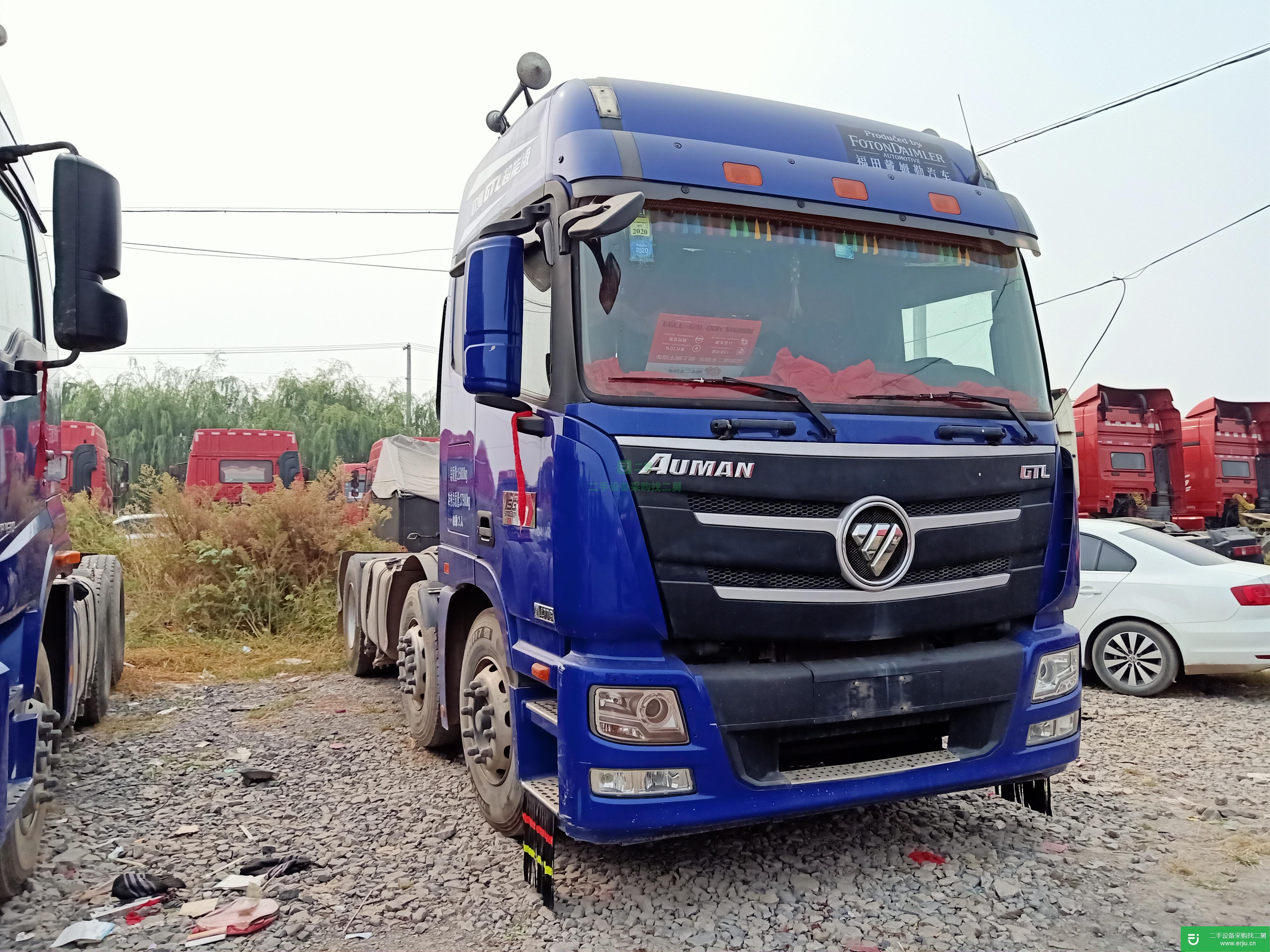 山東出售二手福田歐曼牽引車