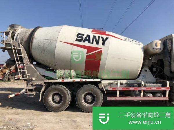河南出售二手豪沃國五14方攪拌車