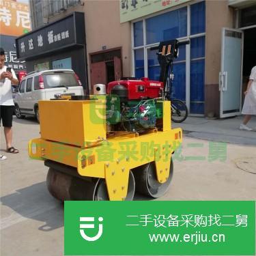 山東出售二手雙輪路面壓路機