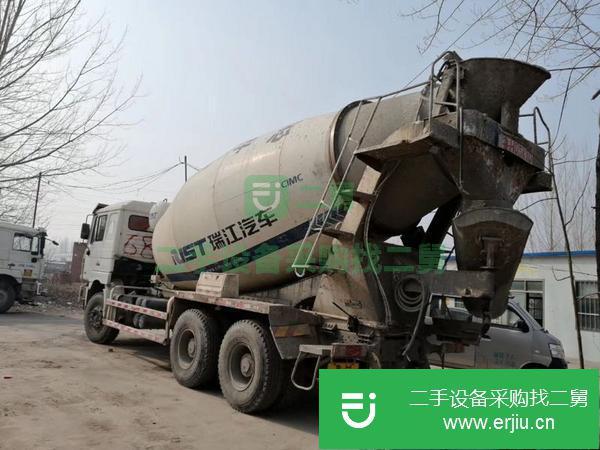 江蘇出售二手大14方德龍攪拌車