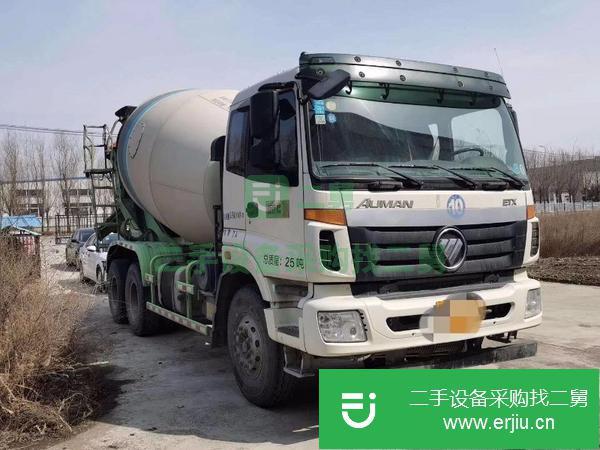 吉林出售二手國(guó)五大12方攪拌車