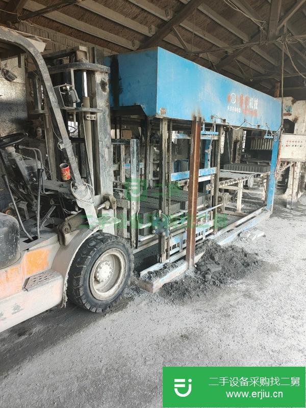 山東出售二手宏發水泥制磚機