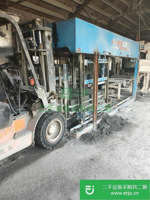 山東出售二手宏發水泥制磚機