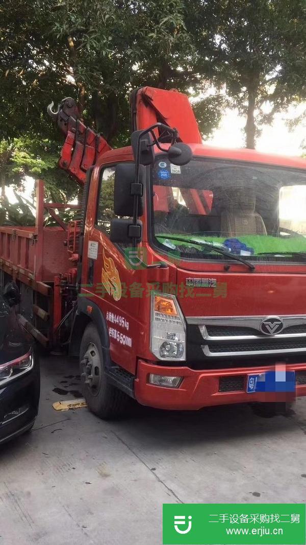 廣東出售一臺藍牌折疊臂吊車
