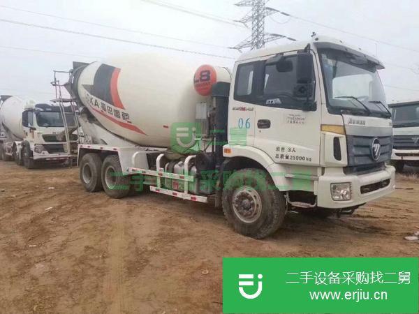 江蘇出售二手歐曼大12方水泥攪拌車