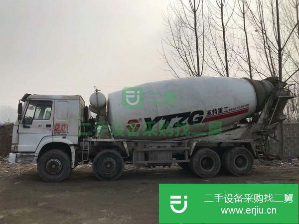 山西出售二手豪沃18方攪拌車