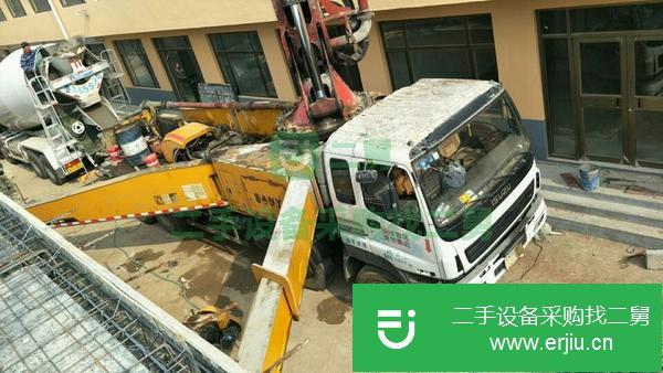 山東出售二手46米三一泵車 車況板正