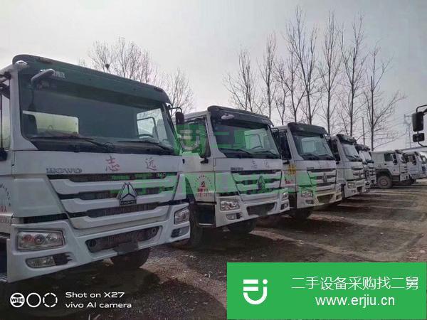 河北出售二手豪沃混泥土攪拌車