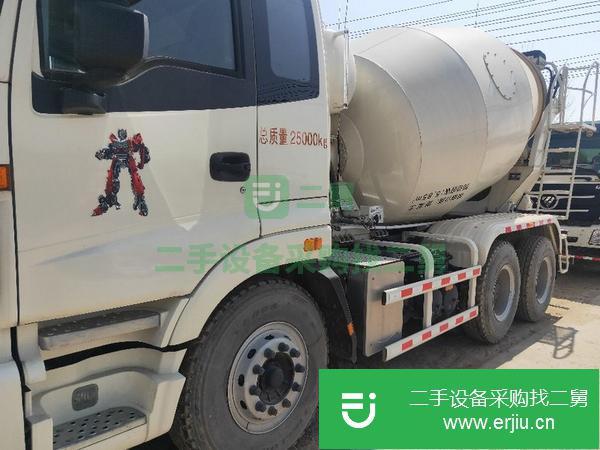 山西出售二手歐曼10立方攪拌車