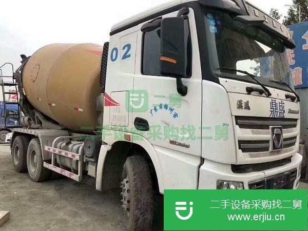 山東出售二手國五大12方攪拌車