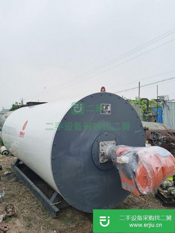 江蘇出售二手120萬大卡燃氣導熱油鍋爐