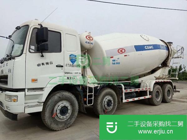 甘肅出售二手國五排放前四后八20方混凝土攪拌車