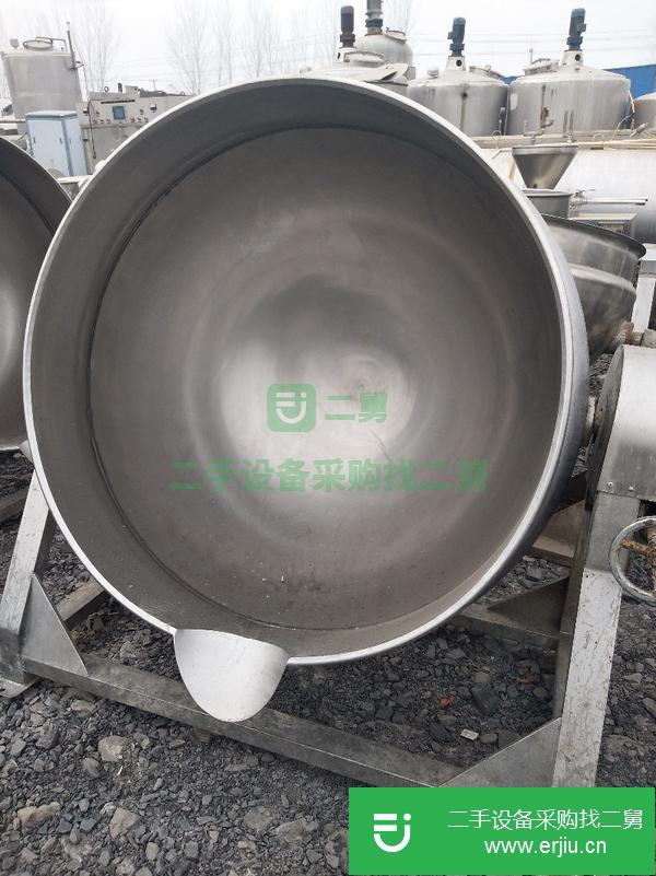 山東出售二手夾層鍋 電加熱