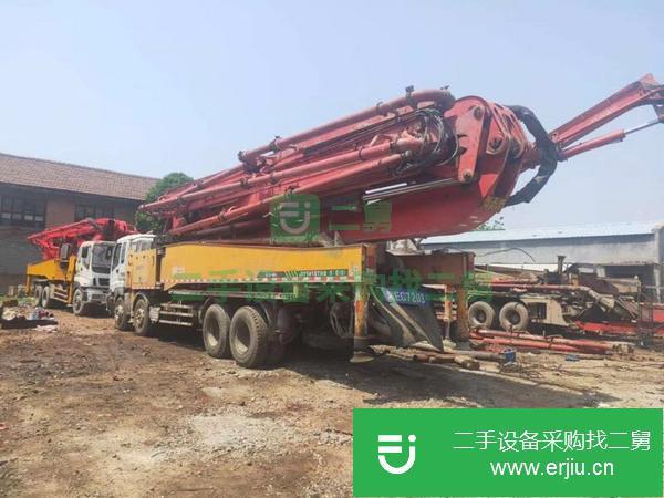 安徽出售二手52米泵車